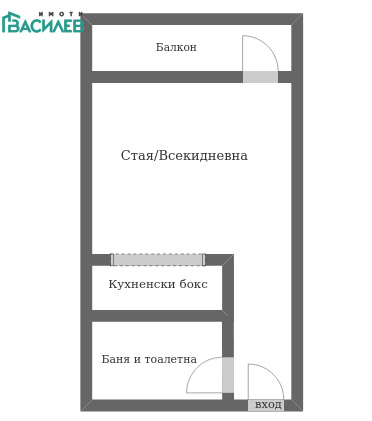 Продава 1-СТАЕН, гр. София, Люлин 5, снимка 10 - Апартаменти - 55101507