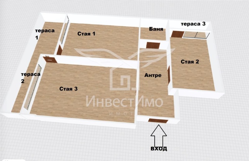 Na prodej  2 ložnice Sofia , Lozenec , 67 m2 | 18969342