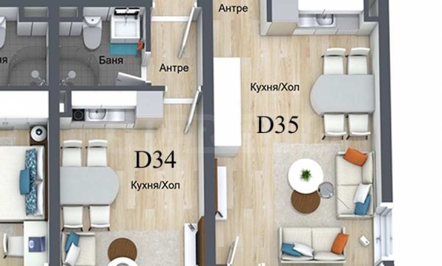 Продава 1-СТАЕН, к.к. Пампорово, област Смолян, снимка 2 - Апартаменти - 49461821