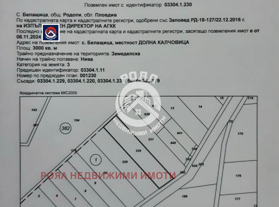 Продава ПАРЦЕЛ, гр. Пловдив, Беломорски, снимка 2 - Парцели - 54459837