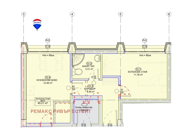 For Sale  Studio Ruse , Zdravets Iztok , 45 sq.m | 92319158