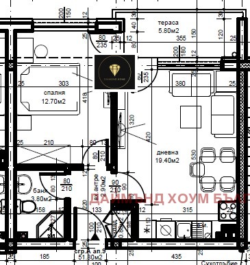 Продава 2-СТАЕН, гр. Пловдив, Беломорски, снимка 2 - Aпартаменти - 49254202