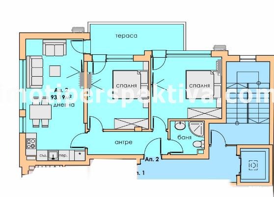 Продава 3-СТАЕН, гр. Пловдив, Център, снимка 2 - Апартаменти - 53465562