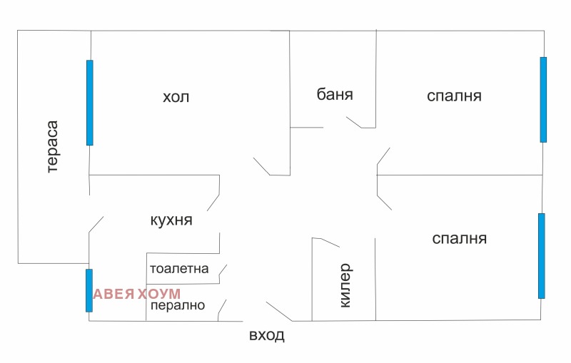Продава 3-СТАЕН, гр. Варна, Чаталджа, снимка 10 - Апартаменти - 53497550