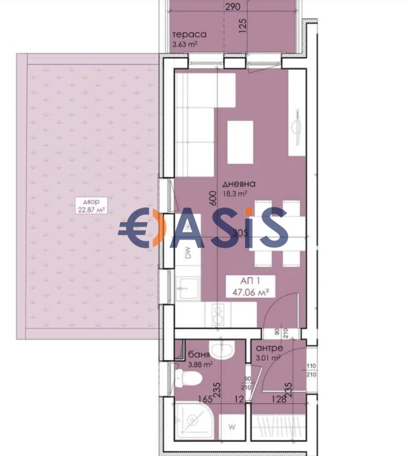 Продава 1-СТАЕН, гр. Созопол, област Бургас, снимка 6 - Апартаменти - 52872663