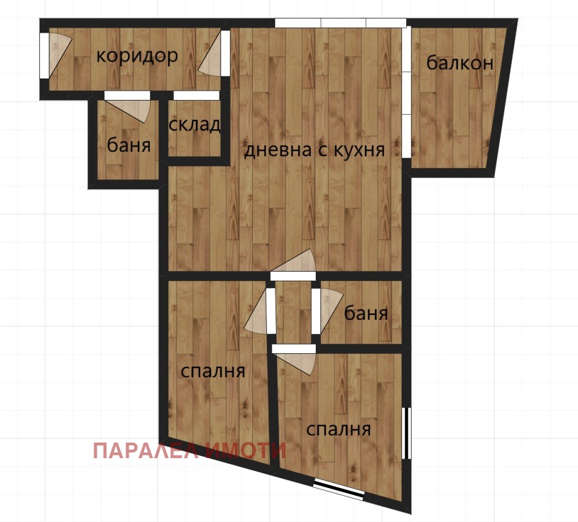 Продава 3-СТАЕН, гр. Пловдив, Кючук Париж