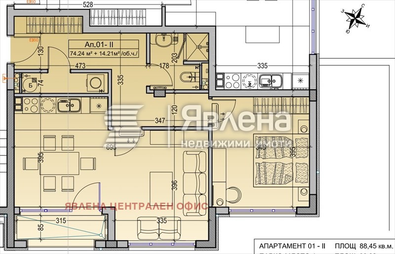 Продава 2-СТАЕН, гр. София, Драгалевци, снимка 9 - Апартаменти - 53528151