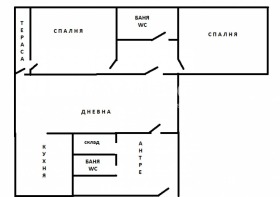 2 Schlafzimmer Krasna poljana 3, Sofia