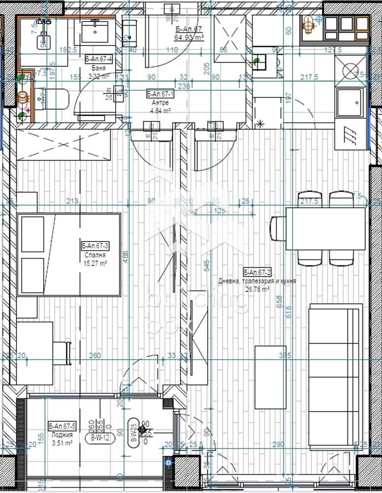 À venda  1 quarto Sofia , Krastova vada , 80 m² | 39305818 - imagem [4]