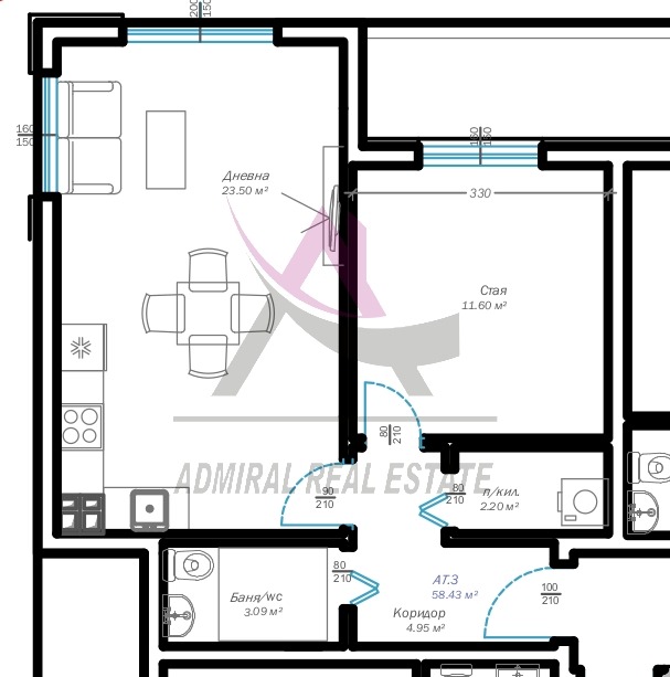 Продава 2-СТАЕН, гр. Варна, Възраждане 3, снимка 2 - Апартаменти - 53900376