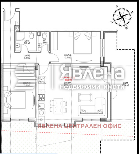 Продава 3-СТАЕН, гр. София, Витоша, снимка 5 - Апартаменти - 53879939
