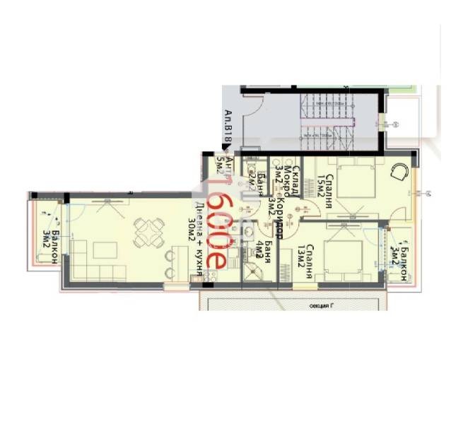 Продава 3-СТАЕН, гр. София, Модерно предградие, снимка 7 - Апартаменти - 54943930