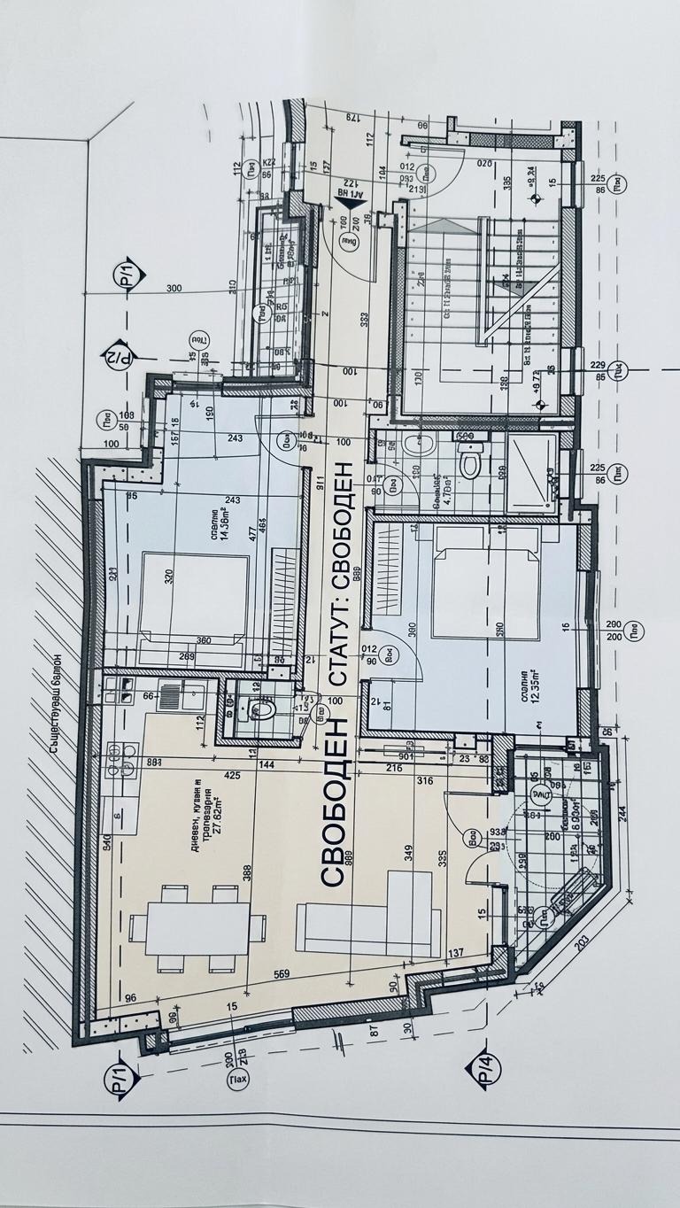 Продава 3-СТАЕН, гр. Варна, Гранд Мол, снимка 2 - Апартаменти - 55569748