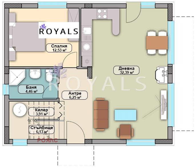 Продава КЪЩА, с. Приселци, област Варна, снимка 2 - Къщи - 54200152