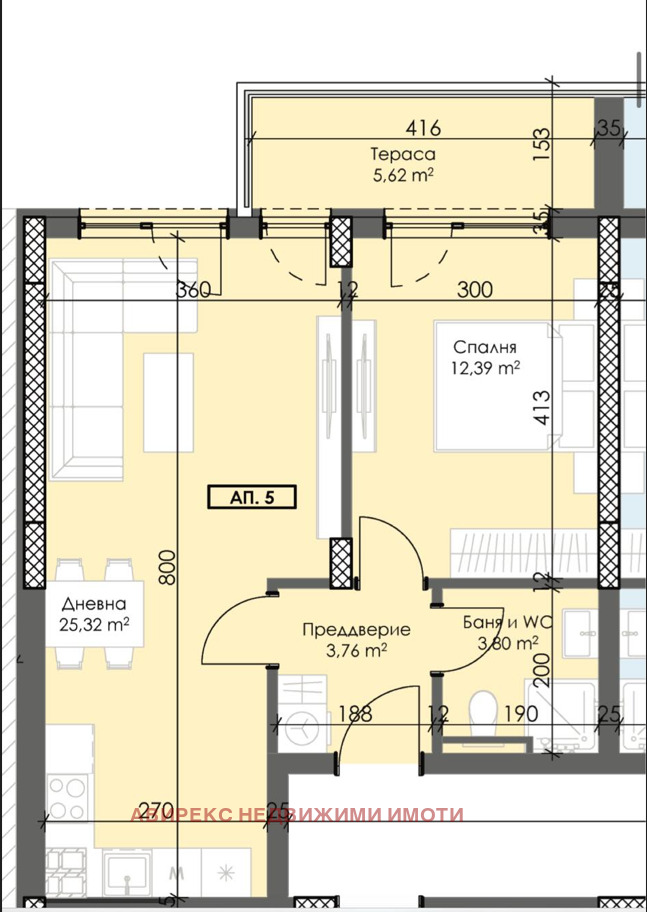 Продава 2-СТАЕН, гр. Пловдив, Тракия, снимка 4 - Aпартаменти - 46627163