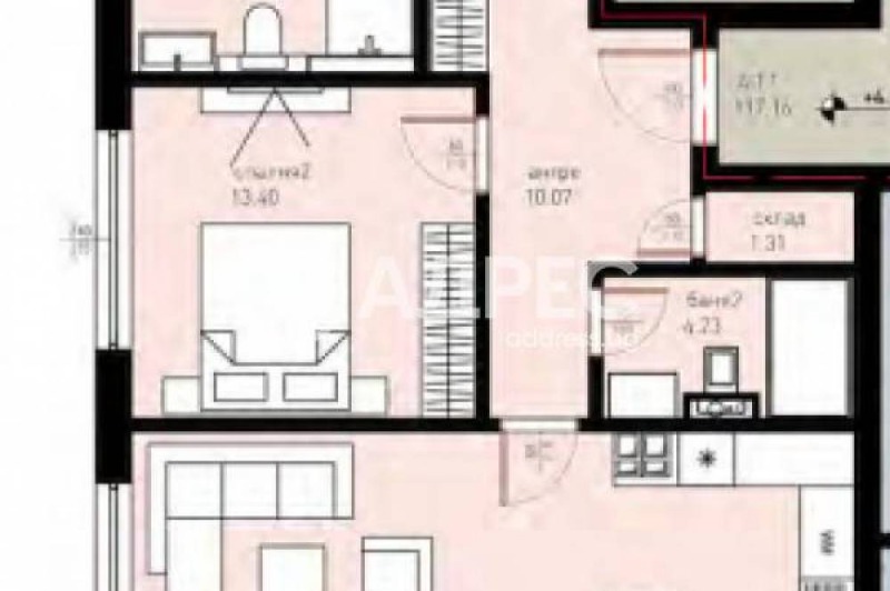 Продава  2-стаен град София , Славия , 104 кв.м | 38382015 - изображение [5]