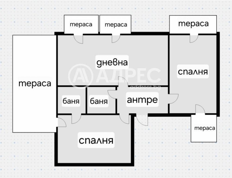 En venta  2 dormitorios Sofia , Manastirski livadi , 107 metros cuadrados | 52341178 - imagen [4]