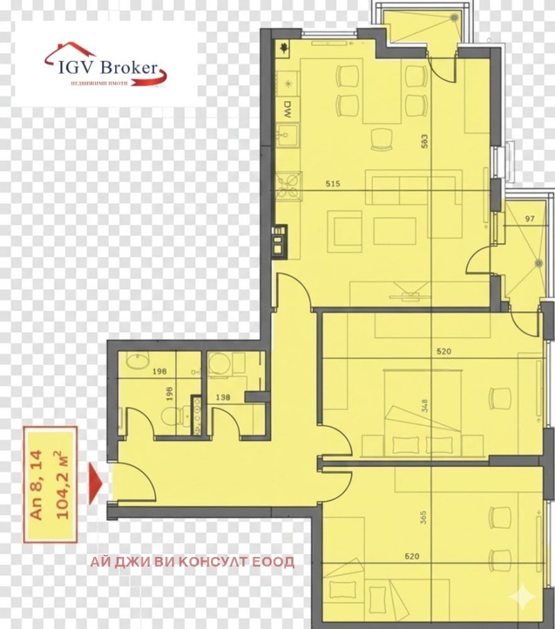 Продава 3-СТАЕН, гр. София, Павлово, снимка 6 - Апартаменти - 53559535