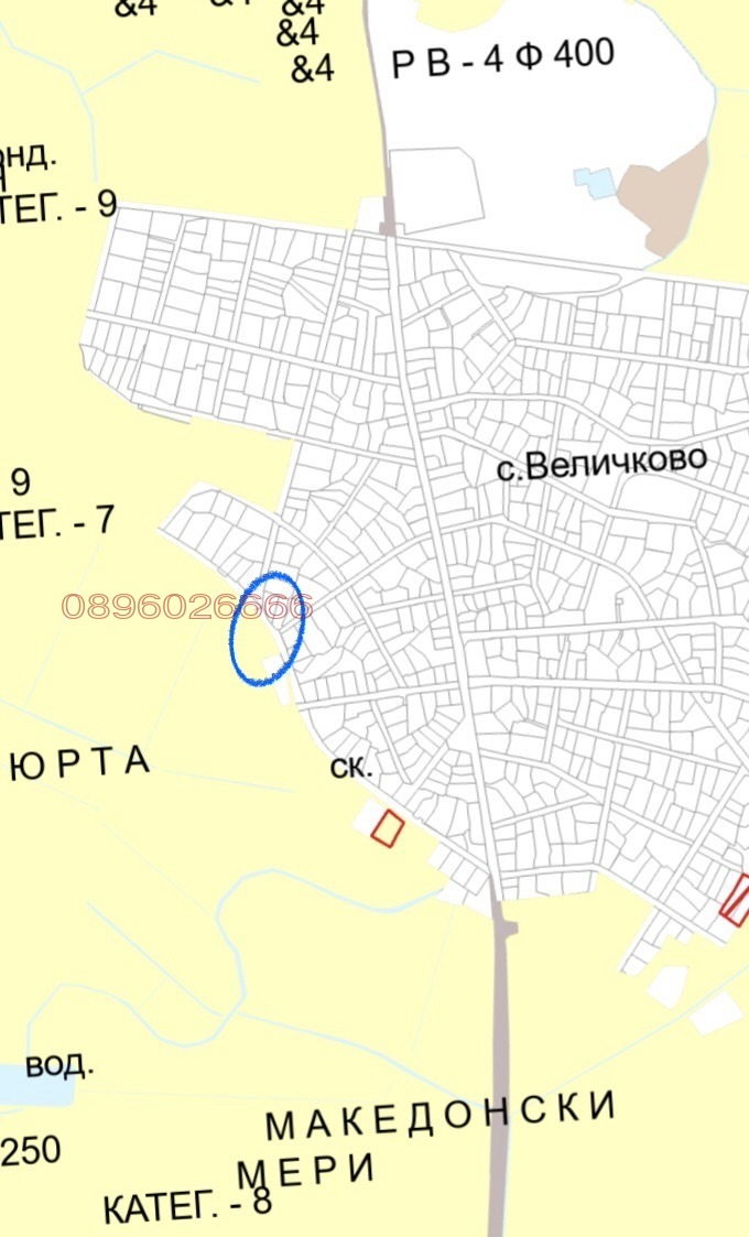 Продава ПАРЦЕЛ, с. Величково, област Пазарджик, снимка 2 - Парцели - 54653050
