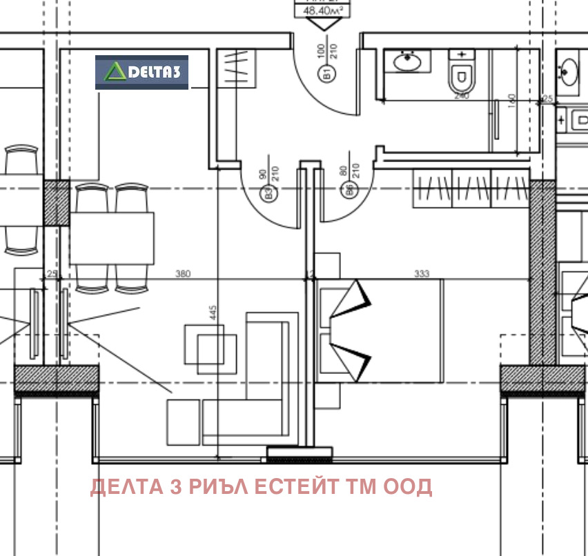 Продава 2-СТАЕН, гр. София, Дружба 2