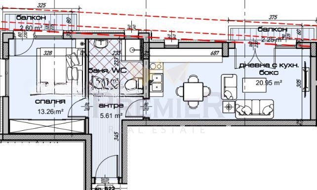 Продава 2-СТАЕН, гр. Варна, Изгрев, снимка 2 - Aпартаменти - 48849260