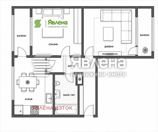 Продава 2-СТАЕН, гр. София, Младост 4, снимка 13 - Апартаменти - 55383206
