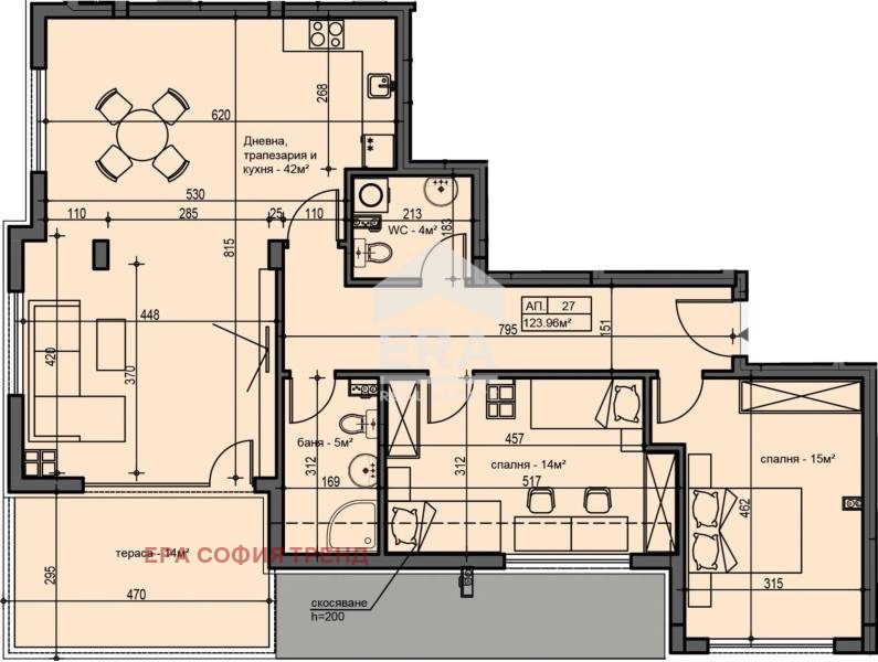 Продава 3-СТАЕН, гр. София, Надежда 1, снимка 13 - Апартаменти - 51756640