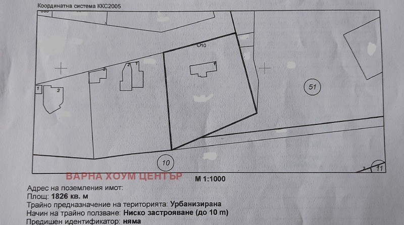 Продава ПАРЦЕЛ, с. Кичево, област Варна