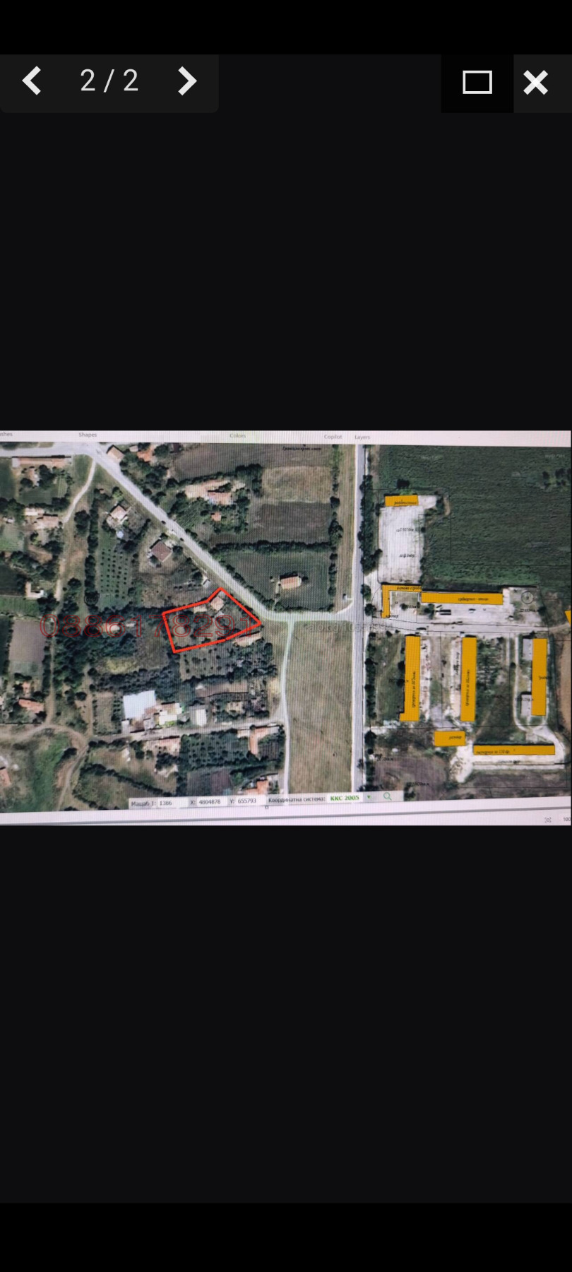 Продава ПАРЦЕЛ, с. Момчилово, област Варна, снимка 2 - Парцели - 53725609