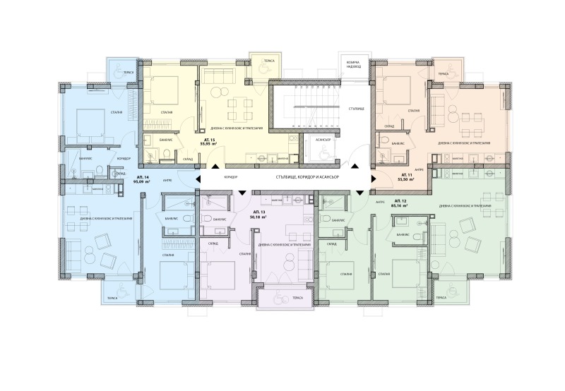 Na prodej  1 ložnice oblast Burgas , Pomorie , 56 m2 | 32175018 - obraz [6]
