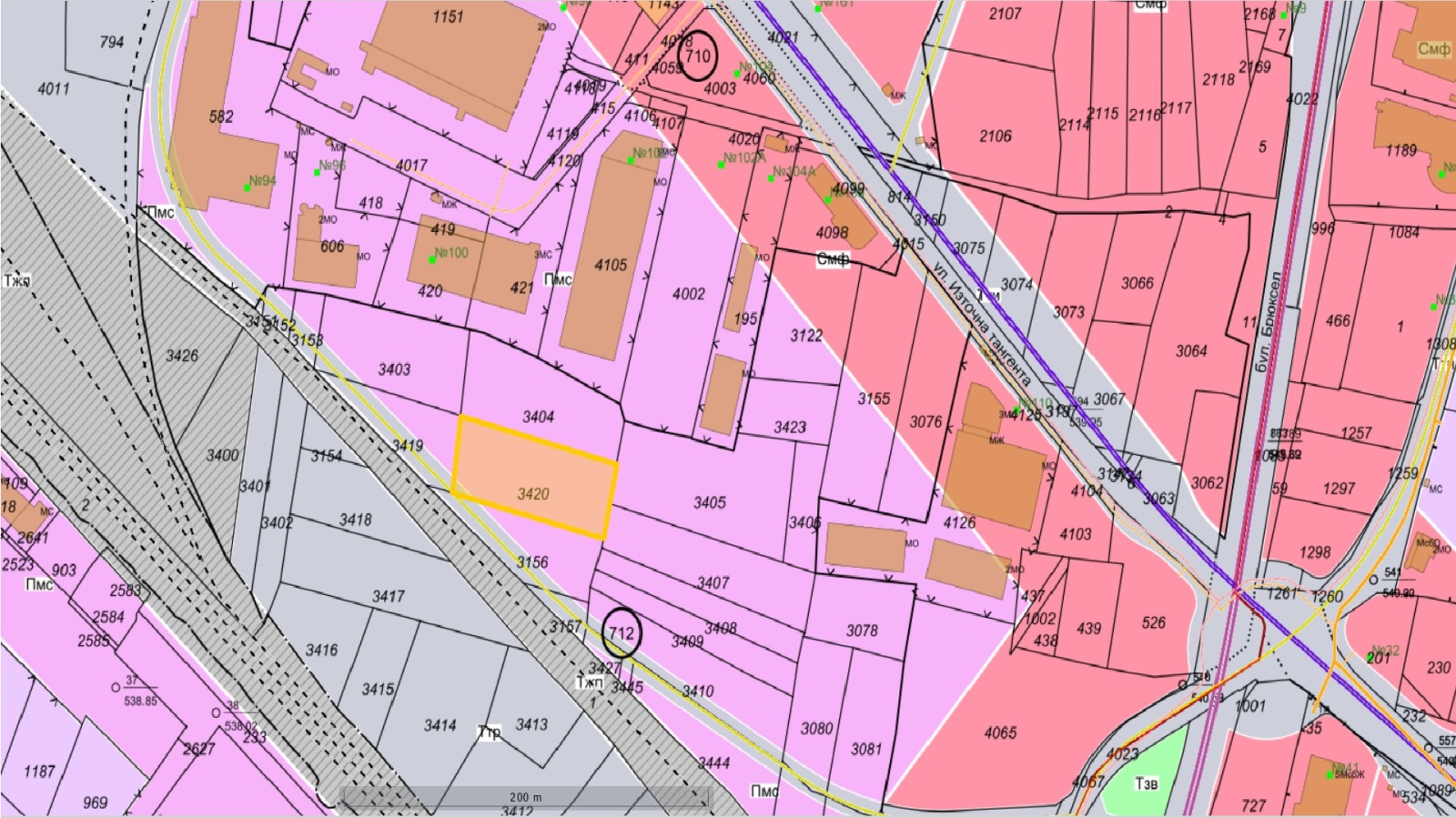 Продава ПАРЦЕЛ, гр. София, Слатина, снимка 4 - Парцели - 55855365