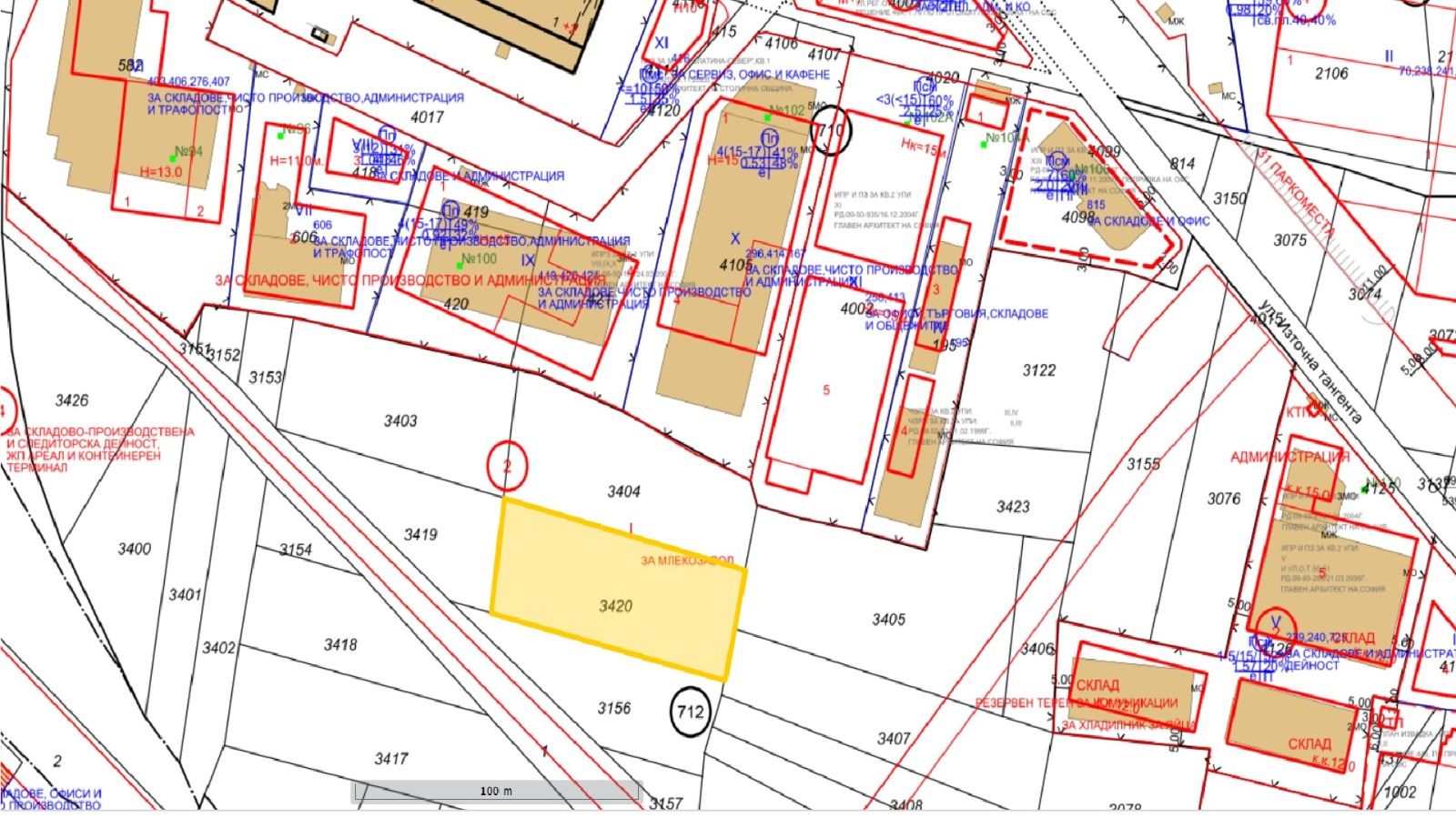 Продава ПАРЦЕЛ, гр. София, Слатина, снимка 3 - Парцели - 55855365
