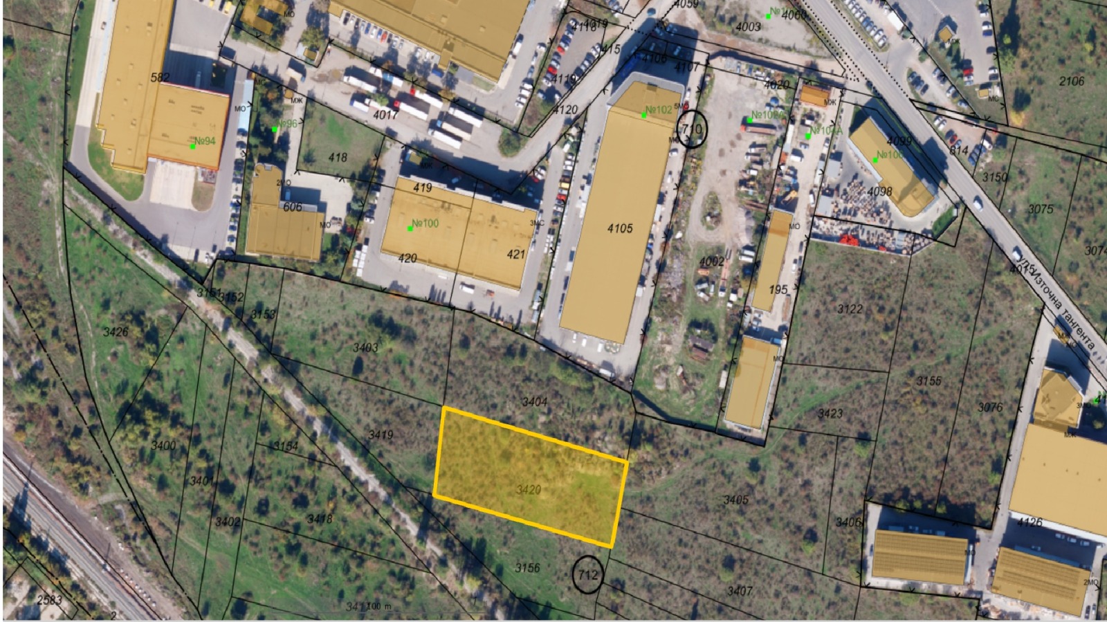 Продава ПАРЦЕЛ, гр. София, Слатина, снимка 2 - Парцели - 55855365