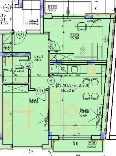 Продава 3-СТАЕН, гр. Благоевград, Идеален център, снимка 3 - Апартаменти - 52398306