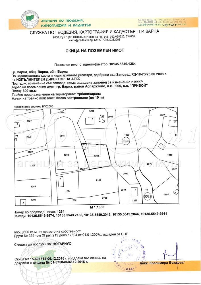 Продава ПАРЦЕЛ, гр. Варна, м-т Прибой, снимка 3 - Парцели - 53966204