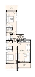 Продава 3-СТАЕН, град Пловдив, Остромила • 141232 € / 276225.78 лв. • 65294885 2