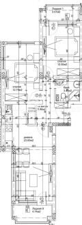 Продава  3-стаен град Пловдив , Остромила , 93 кв.м | 43341376 - изображение [2]