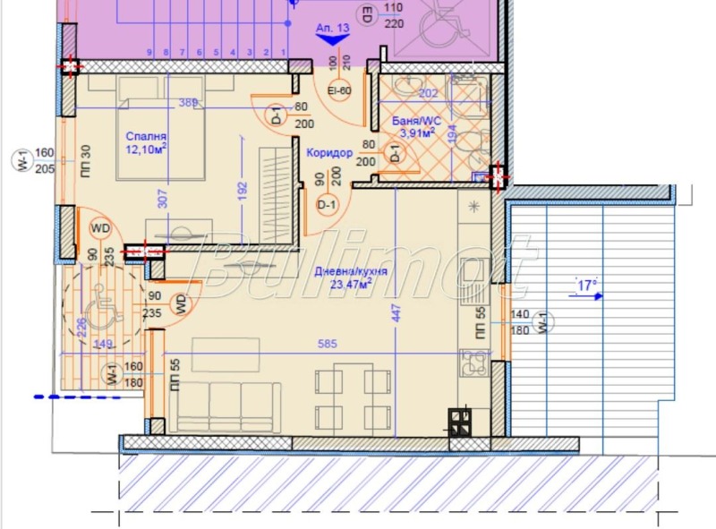 Продава 2-СТАЕН, гр. Варна, Център, снимка 6 - Апартаменти - 53472493