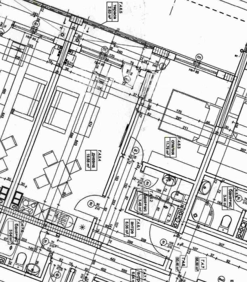 Na prodej  1 ložnice Sofia , Malinova dolina , 60 m2 | 18521306 - obraz [4]
