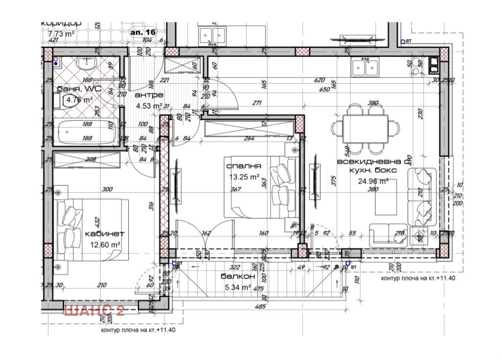 Продава 3-СТАЕН, гр. Варна, Виница, снимка 9 - Апартаменти - 56093984