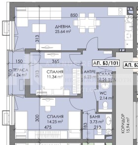 2 dormitorios Meden rudnik - zona B, Burgas