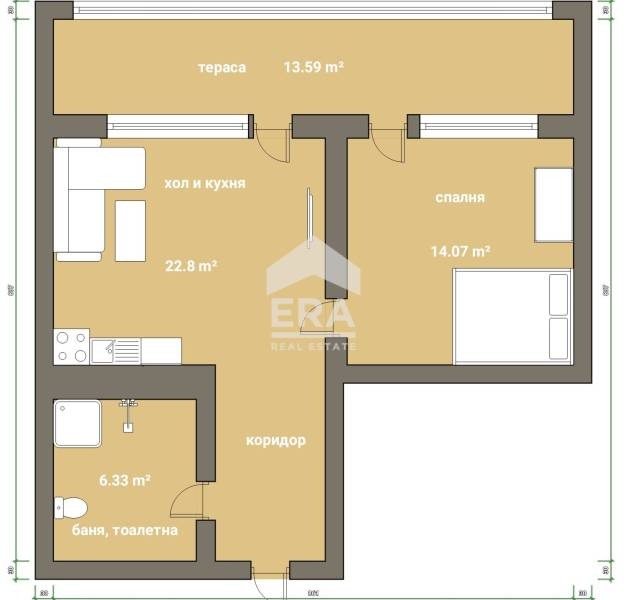 Satılık  Stüdyo Silistra , Mdjidi Tabiya , 39 metrekare | 37504849 - görüntü [7]