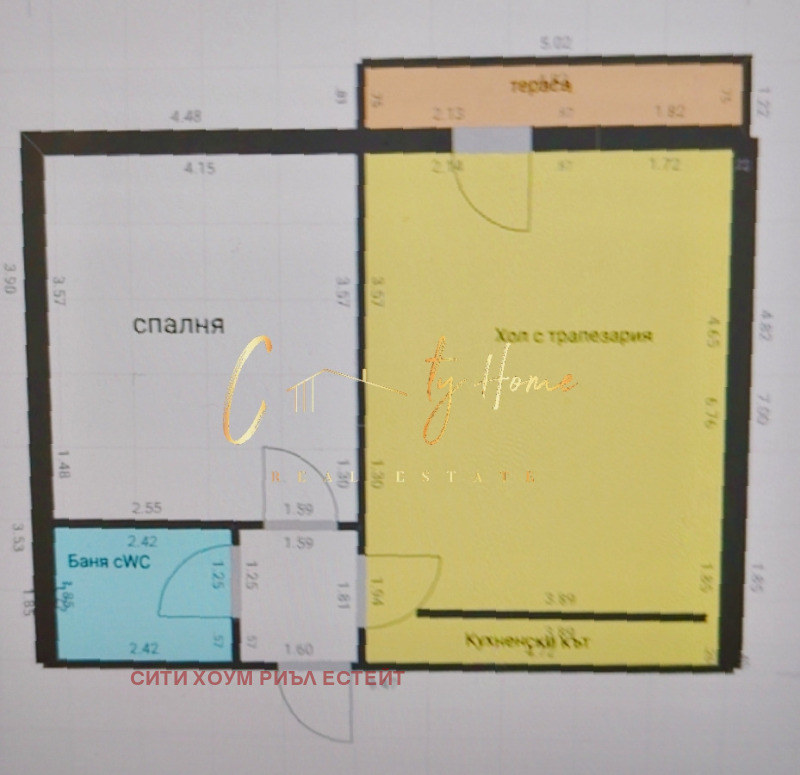 Продава 2-СТАЕН, гр. Пловдив, Христо Смирненски, снимка 2 - Aпартаменти - 49610063