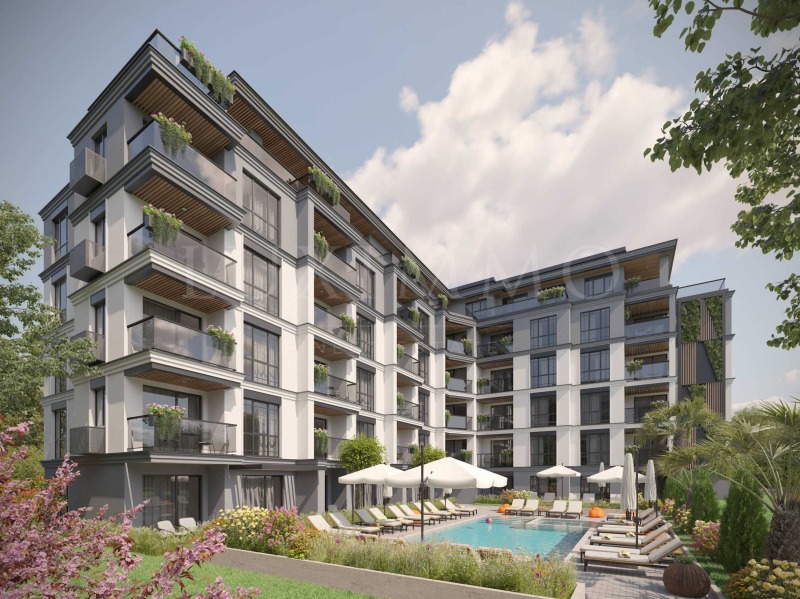 En venta  1 dormitorio región Burgas , k.k. Slanchev bryag , 57 metros cuadrados | 87112995