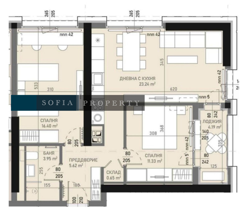 Продава  3-стаен град София , Банишора , 96 кв.м | 11142216 - изображение [3]