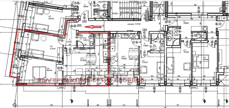 Продается  2 спальни Пловдив , Център , 89 кв.м | 99342737 - изображение [15]