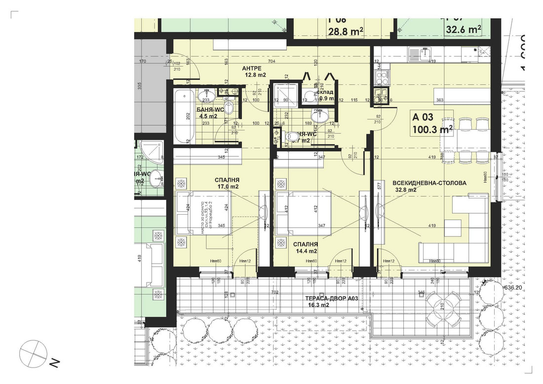 Продава 3-СТАЕН, гр. София, Малинова долина
