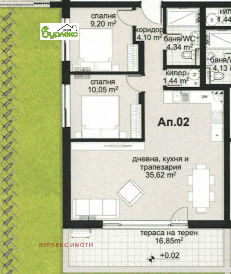 Продава 3-СТАЕН, гр. Варна, Виница, снимка 2 - Апартаменти - 52147621
