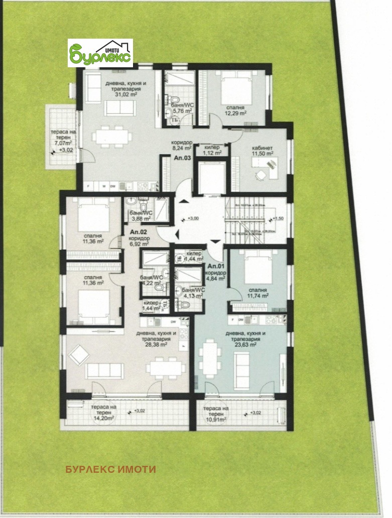 Продава 3-СТАЕН, гр. Варна, Виница, снимка 2 - Апартаменти - 52147621