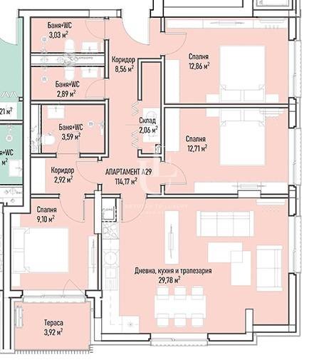 Продава 3-СТАЕН, гр. София, Младост 4, снимка 8 - Aпартаменти - 49007777